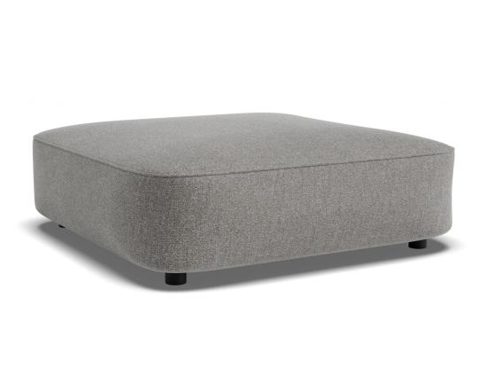 Lune Square Ottoman 90cm - Custom Upholstered