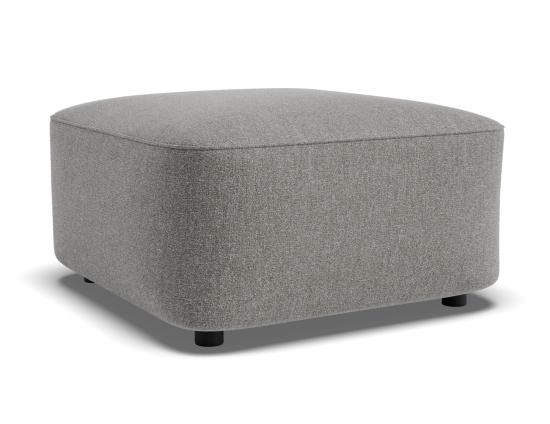 Lune Square Ottoman 70cm - Custom Upholstered