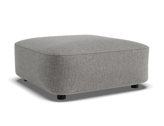 Lune Square Ottoman 70cm - Custom Upholstered