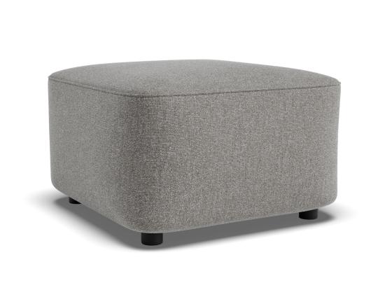 Lune Square Ottoman 60cm - Custom Upholstered