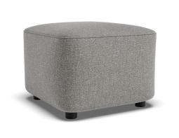C136814300 Lune Square High Ottoman 50cm Fossil Product 01