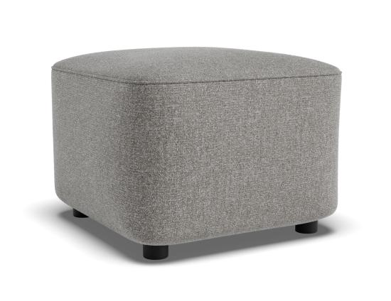 Lune Square Ottoman 50cm - Custom Upholstered