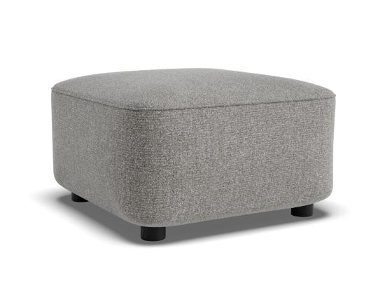 Lune Square Ottoman 50cm - Custom Upholstered
