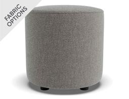 C136814240 Lune Round Drum Ottoman 45cm Fossil Product 02
