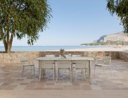 Vela Diningtable Latte Dune Lifestyle 01