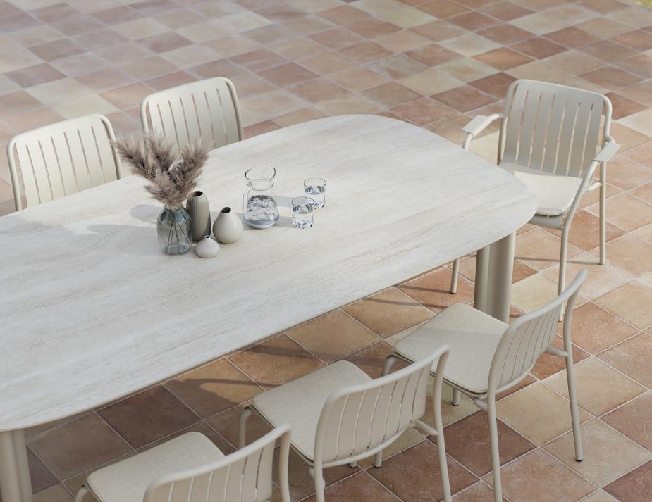 Vela Diningtable Latte Dune Lifestyle 02
