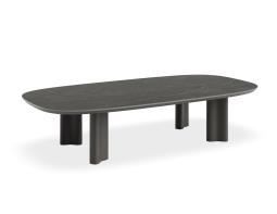 Vela Coffee Table - Outdoor - Charcoal - Basalt Ceramic Top