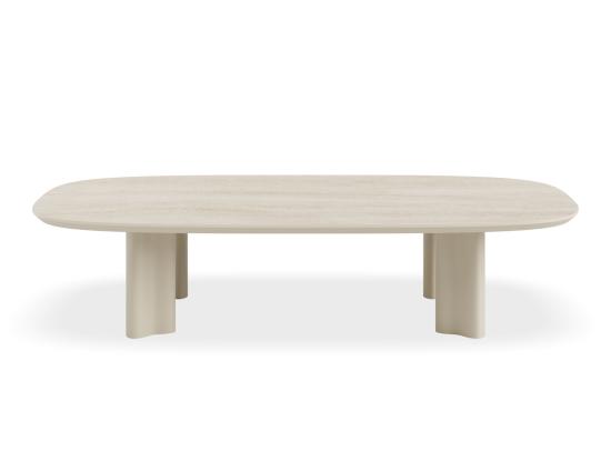 Vela Coffee Table - Outdoor - latte - Dune Ceramic Top
