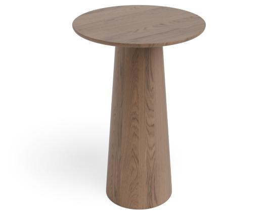Circa High Bar Table - Round - Autumn Walnut - 70cm