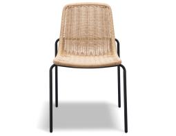 Cenone Outdoor Chair Black Natural Rattan 0003 Pro Capture One 04881
