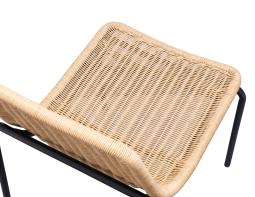 Cenone Outdoor Chair Black Natural Rattan 0004 Pro Capture One 04891