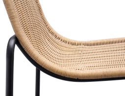 Cenone Outdoor Chair Black Natural Rattan 0005 Pro Capture One 04889