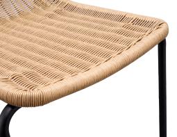 Cenone Outdoor Chair Black Natural Rattan 0006 Pro Capture One 04888
