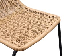 Cenone Outdoor Chair Black Natural Rattan 0007 Pro Capture One 04887