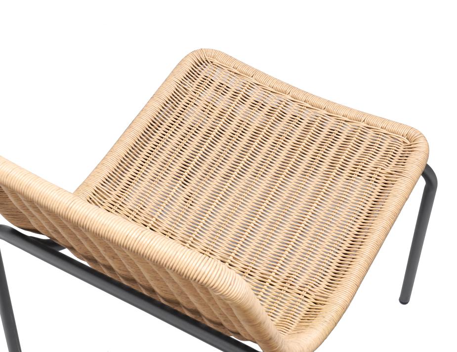 Cenote Outdoor Chair Charcoal 1