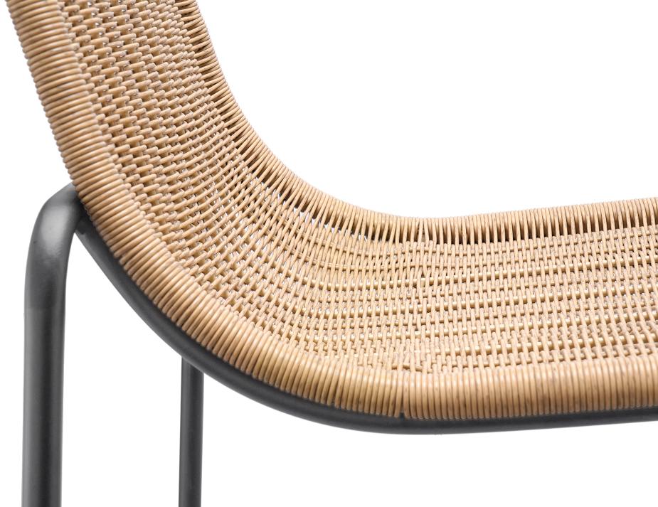 Cenote Outdoor Chair Charcoal 2