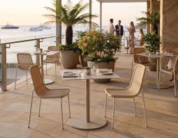Cenote Latte Chair In Restauratn