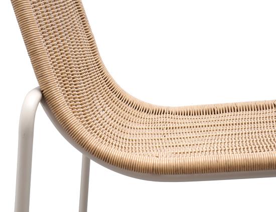 Cenote Rattan Dining Chair - Outdoor - Latte