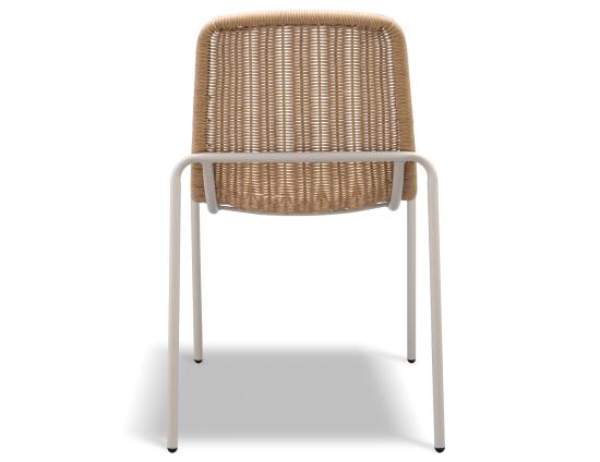 Cenote Rattan Dining Chair - Outdoor - Latte