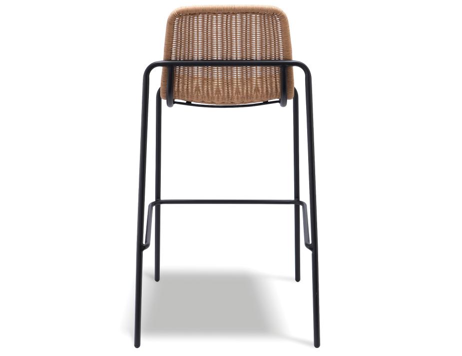 Cenone Outdoor Bar Stool Black 0001 Pro Capture One 05047