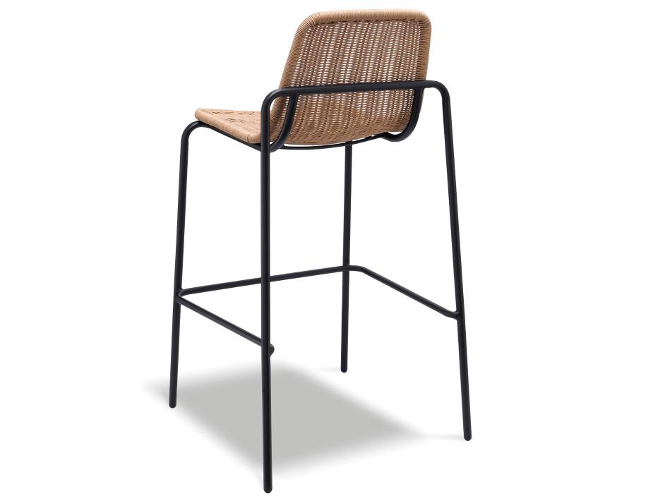 Cenone Outdoor Bar Stool Black 0002 Pro Capture One 05045