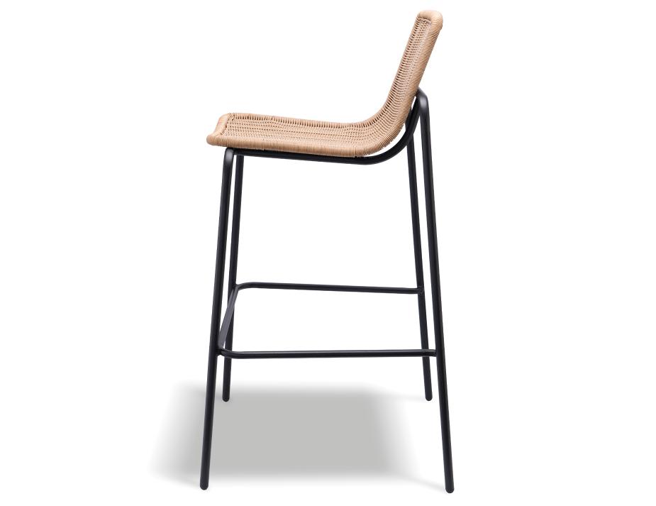 Cenone Outdoor Bar Stool Black 0003 Pro Capture One 05044