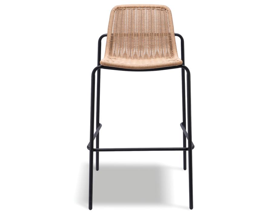 Cenone Outdoor Bar Stool Black 0004 Pro Capture One 05040