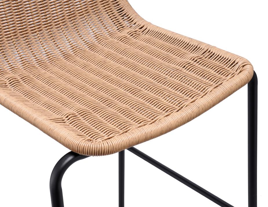 Cenone Outdoor Bar Stool Black 0007 Pro Capture One 05050