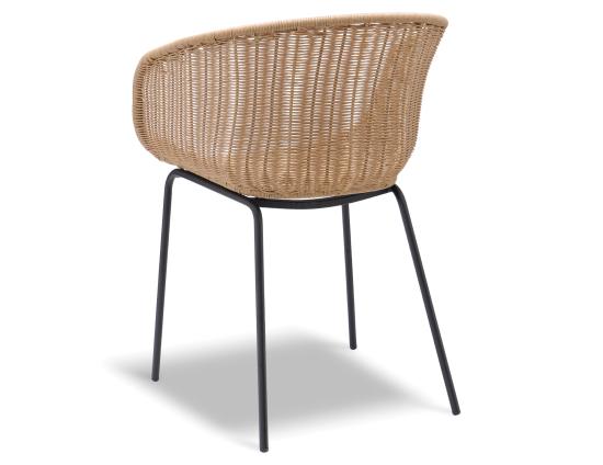 Tulum Rattan Armchair - Outdoor - Black