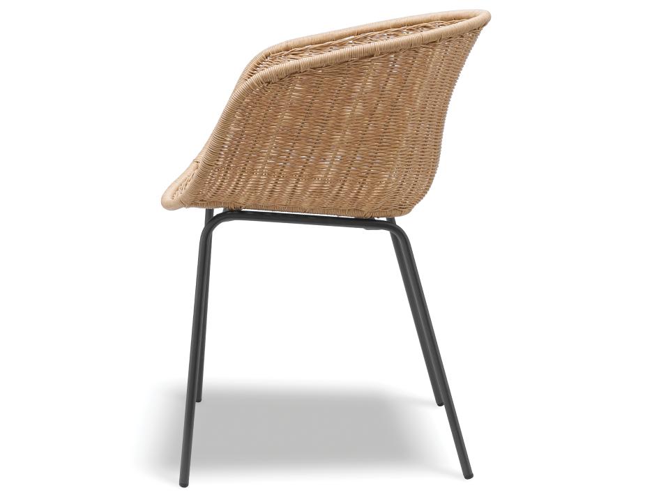 Tulum Outdoor Chair Charcoal 2 New