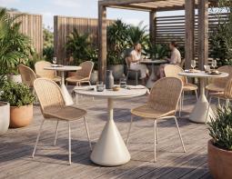 Kora Ceramic Sombre Chair