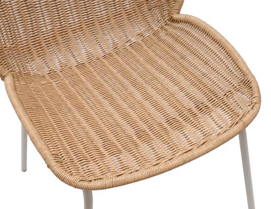 Sombra Rattan Dining Chair - Outdoor - Latte