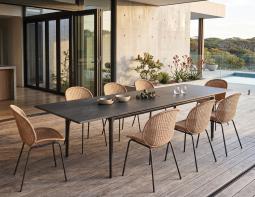 Charcoal Extendable Dining Table