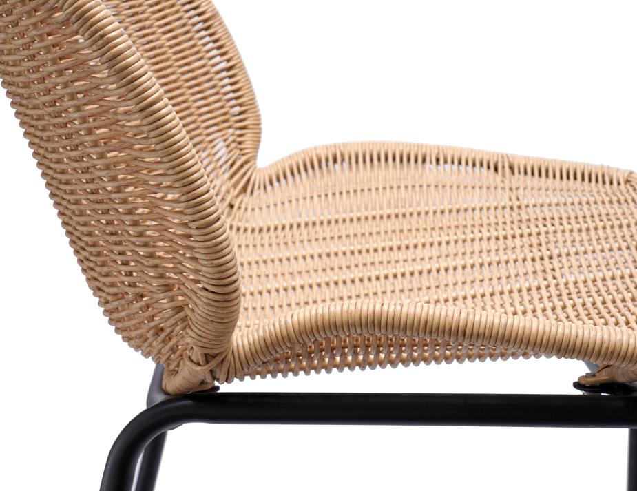 Sombra Outdoor Stool Black 0000