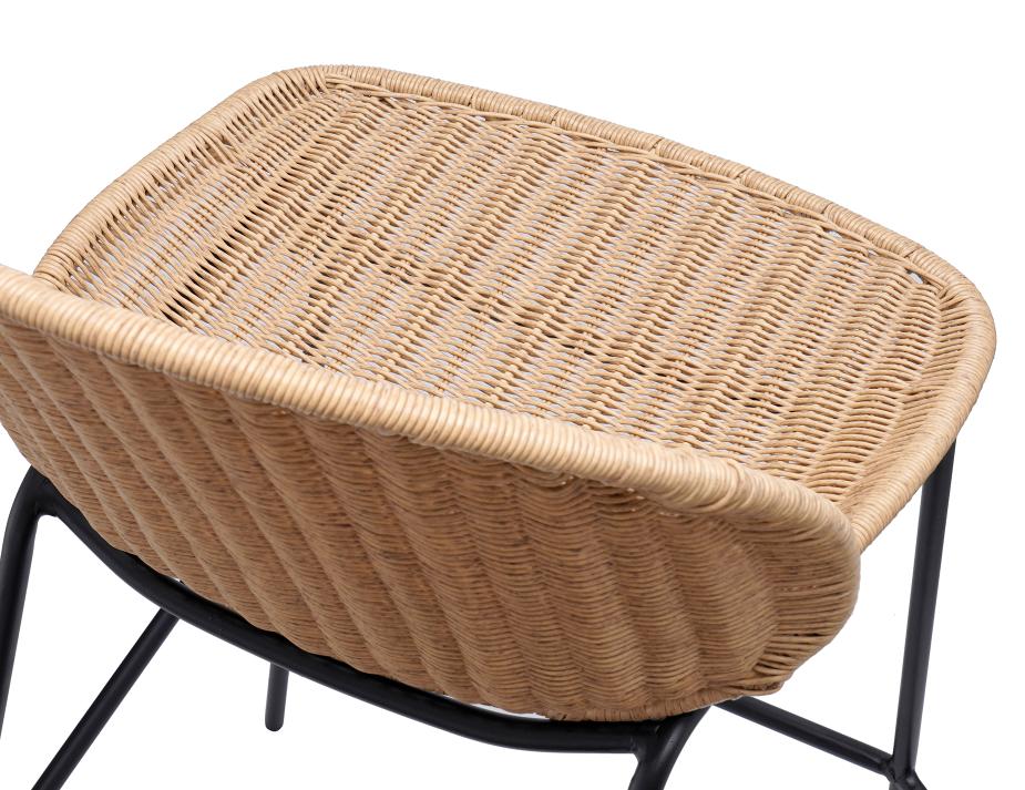 Sombra Outdoor Stool Black 0001