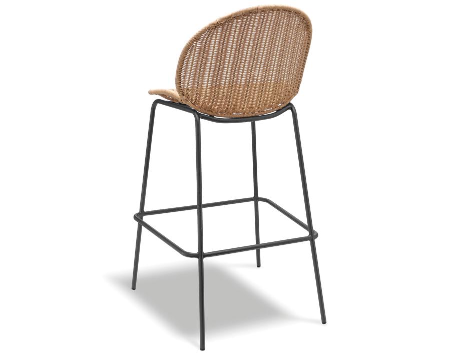 Sombra Outdoor Stool Charcoal 8