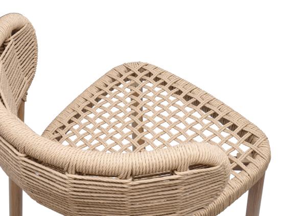 Maya Bar Stool - Outdoor - Rope