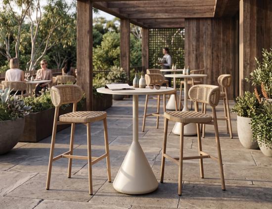 Maya Bar Stool - Outdoor - Rope