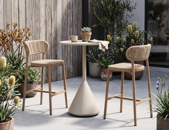 Maya Bar Stool - Outdoor - Rope