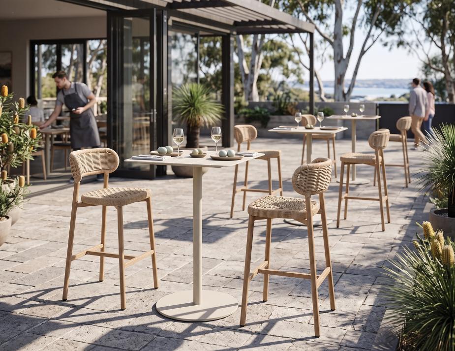 Maya Stools In Cafe