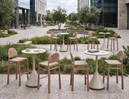 Outdoor Rope Stools At Workplace New
