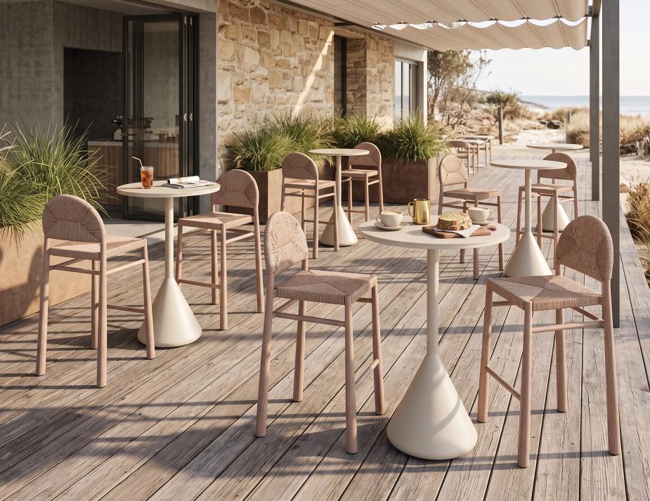 Calete Stools Outdoor Cafe Kora Bar Tables