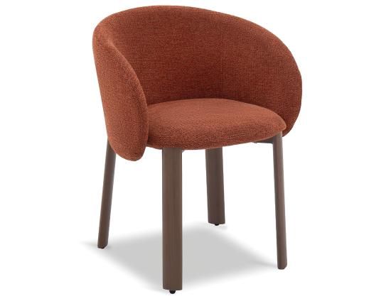 Ellis Dining Chair - Walnut - Terracotta