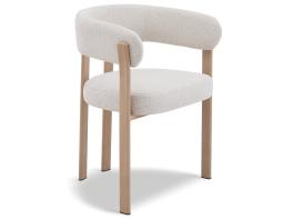 Nodus Armchair - Oak - Grey