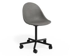 P 1 Pebble Chair Greypuseat Swivelcastors