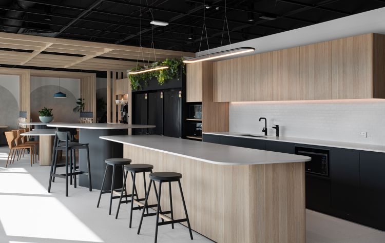 Modern office kitchen