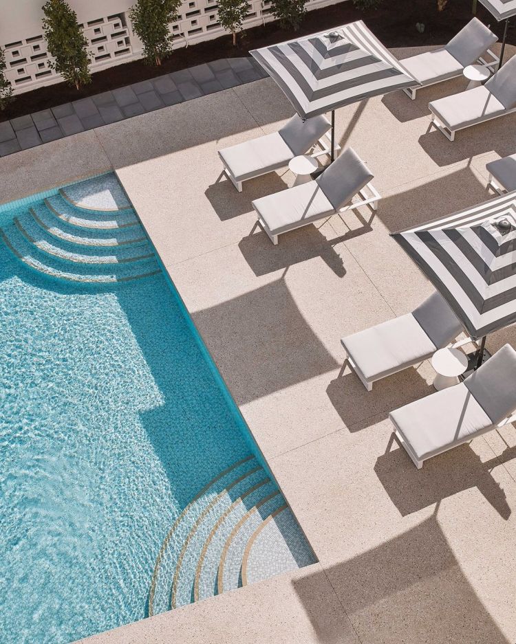 Outdoor swimming pool