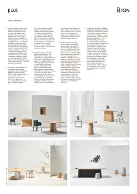 : P.O.V. Table 463 Square - European Oak - By TON