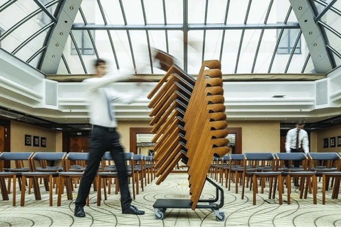 flexible commercial spaces: the power of stackable chairs stackable chairs