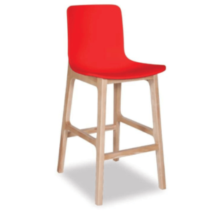 Pop Red Bar Stool